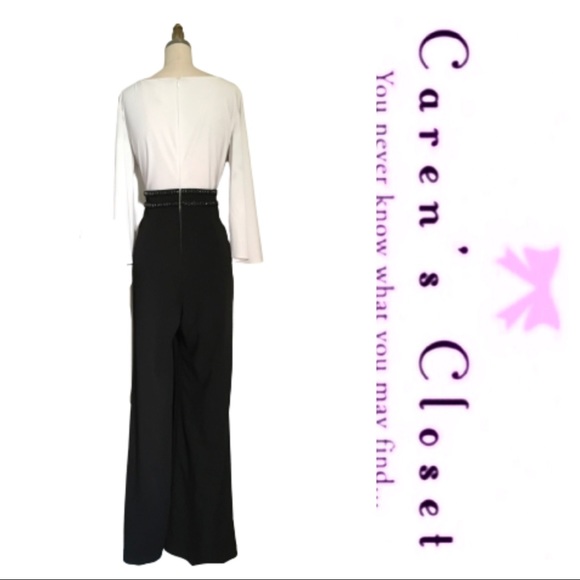 NWOT Adrianna Papell Flutter Sleeve Jumpsuit - Picture 7 of 8